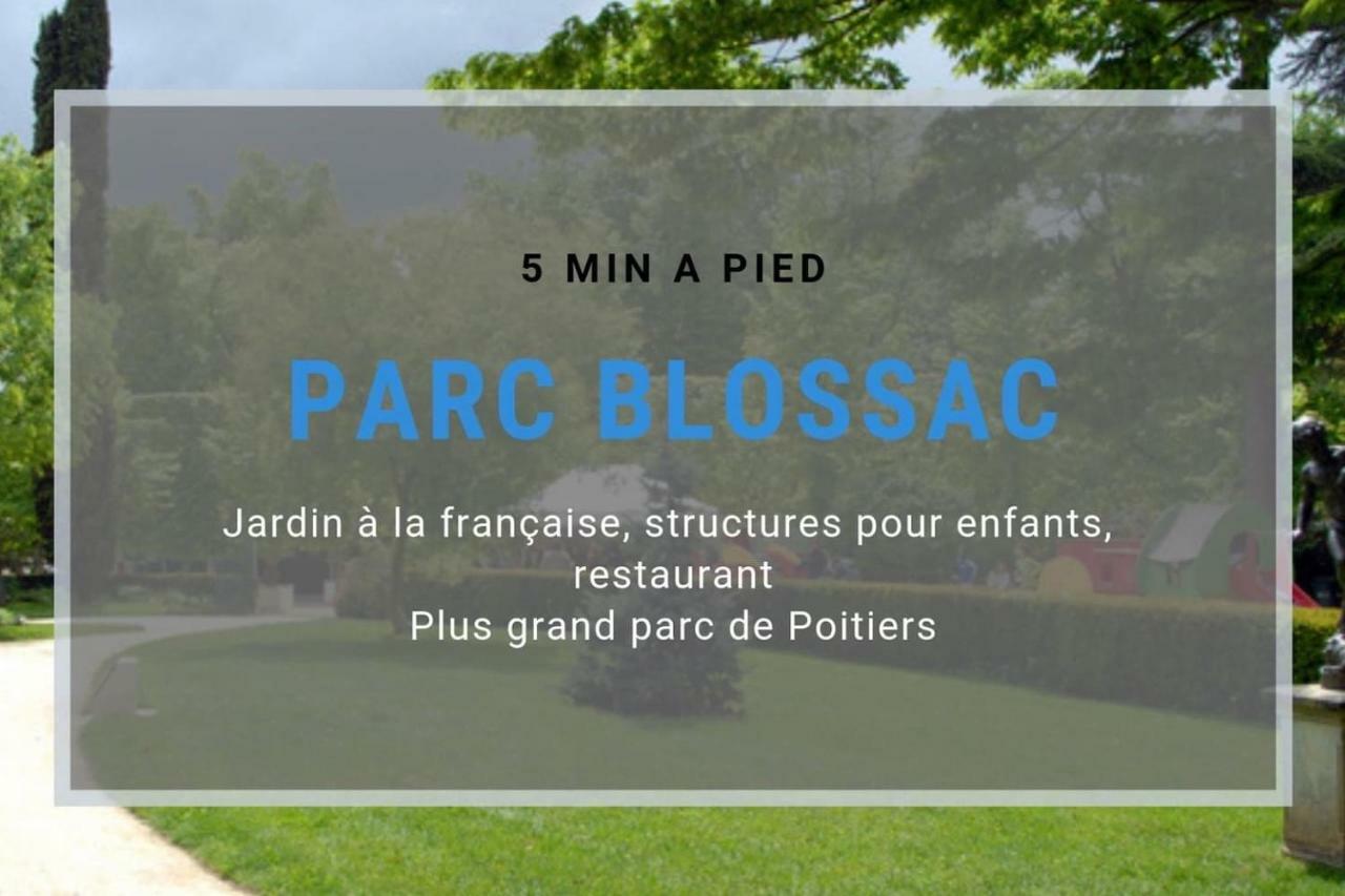 Sejourpoitiers ★ Appartement Lumineux ★ 1 Chambre Separee ★ 300M De La Gare Et Acces Direct Au Coeur Historique Eksteriør billede